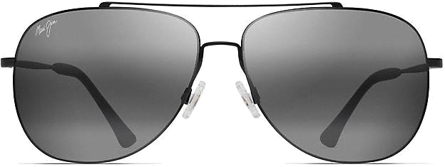 Lunettes de soleil Maui Cinder Cone MJ789-02M verres gris - Gris vue 2