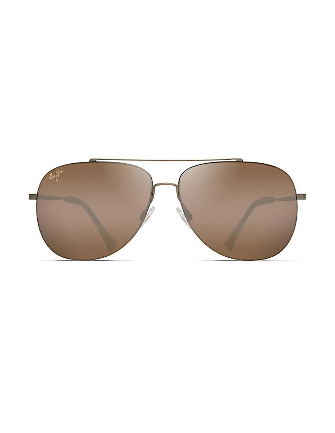 Lunettes de soleil Maui Jim Cinder Cone H789-16M - Monture or, verres brins polarisés - Homme vue 3