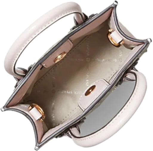 Michael Kors Mercer - Très petit sac à bandoulière en cuir grainé - Réf. 35T1GM9C0I