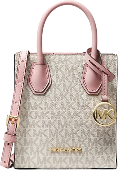 Michael Kors Mercer - Très petit sac à bandoulière en cuir grainé - Réf. 35T1GM9C0I vue 2