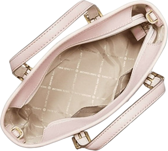 Sac à main Michael Kors Jet Set Travel XS à logo MK - Rose vue 2