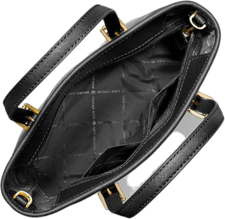 Sac à main Michael Kors Jet Set Travel XS à logo MK - Noir vue 3