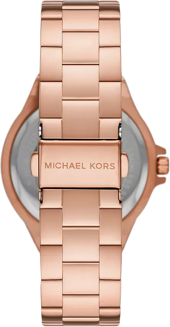 Montre Michael Kors Lennox MK1063 pour Femme, Cadran et Bracelet Or Rose vue 2