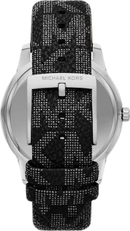 Montre Michael Kors MK2976 Tibby - Cadran multifonction noir, bracelet cuir noir - Pour femme vue 2