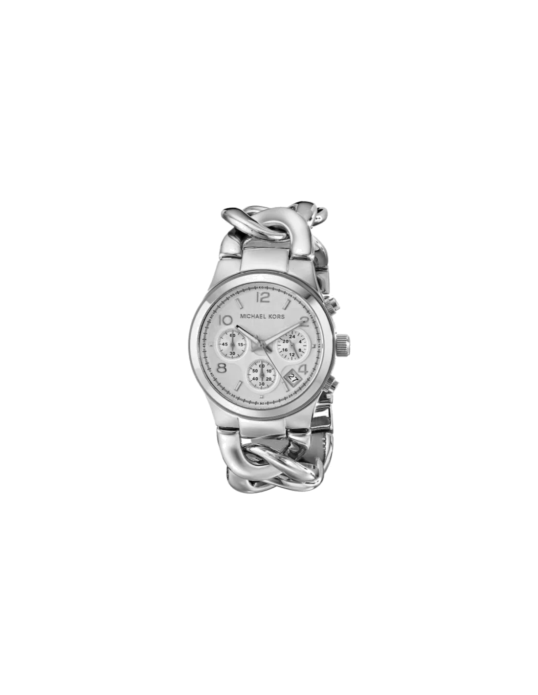 Montre Femme Michael Kors MK3149 Cadran Argent Bracelet Chaîne Acier Inoxydable