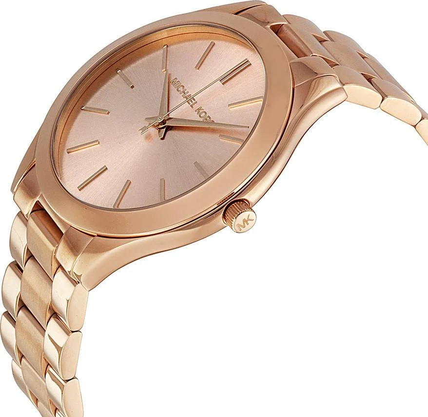Montre Femme Michael Kors Runway MK3197 en Acier Or Rose vue 2