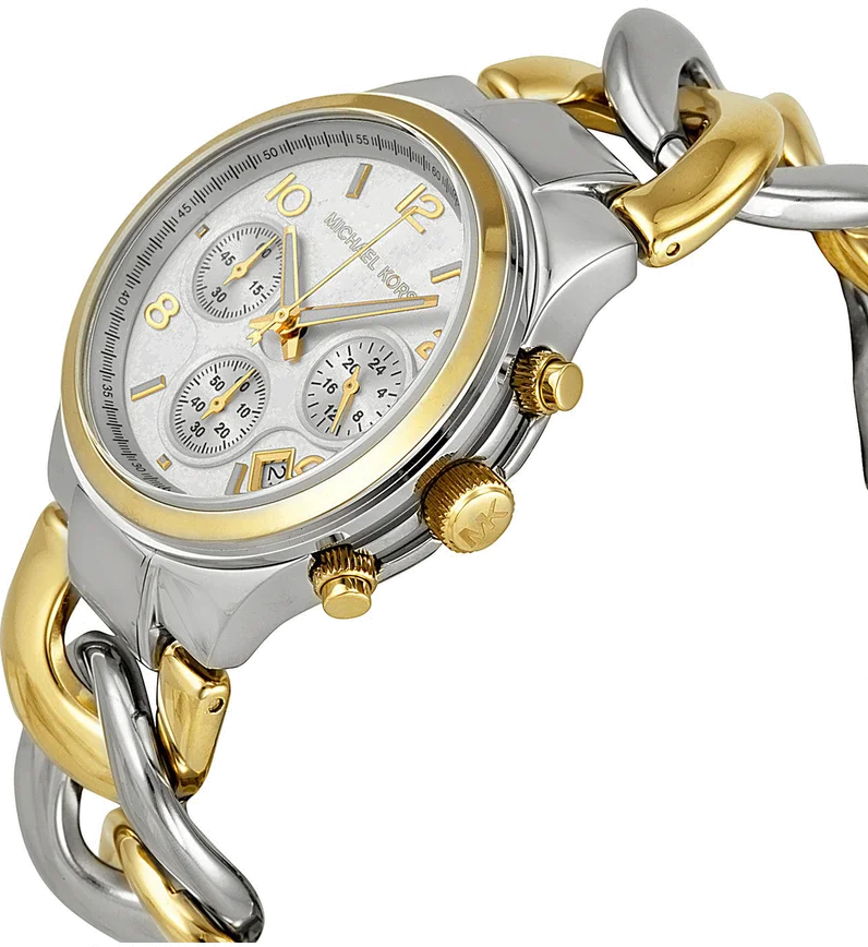 Montre Michael Kors MK3199 Femme en Acier Inoxydable Argent Runway vue 2