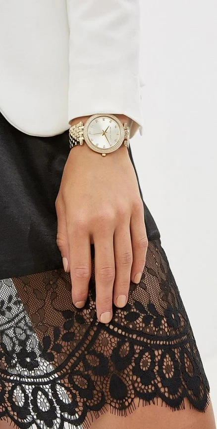 Montre Femme Michael Kors Darci MK3216 en Acier Doré vue 4