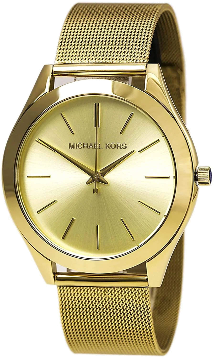 Montre Femme Michael Kors MK3282 Cadran Doré Bracelet Maille Milanaise Or