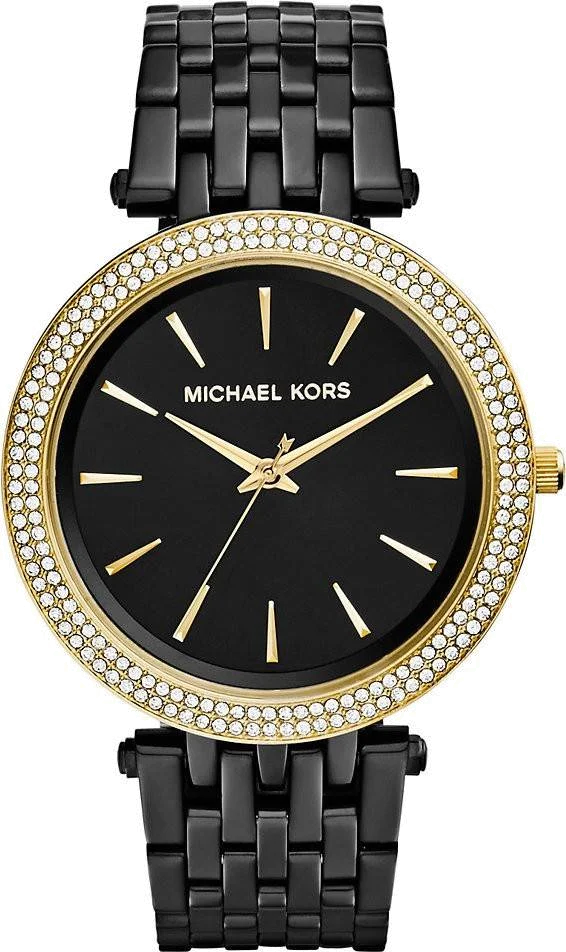 Montre Femme Michael Kors Darci MK3322 en Acier Noir et Doré