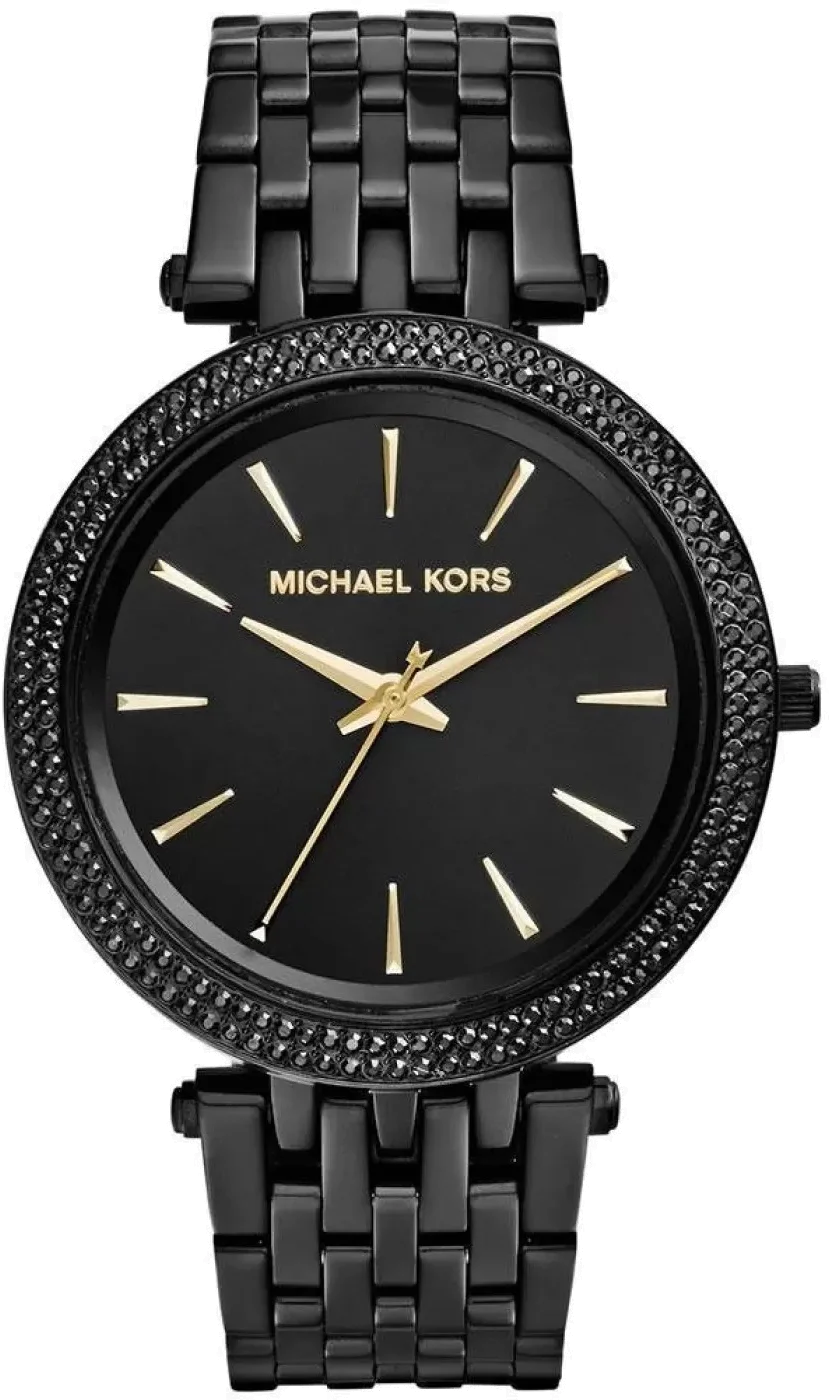 Montre Femme Michael Kors Darci MK3337 en Acier Noir à Brillants Noirs