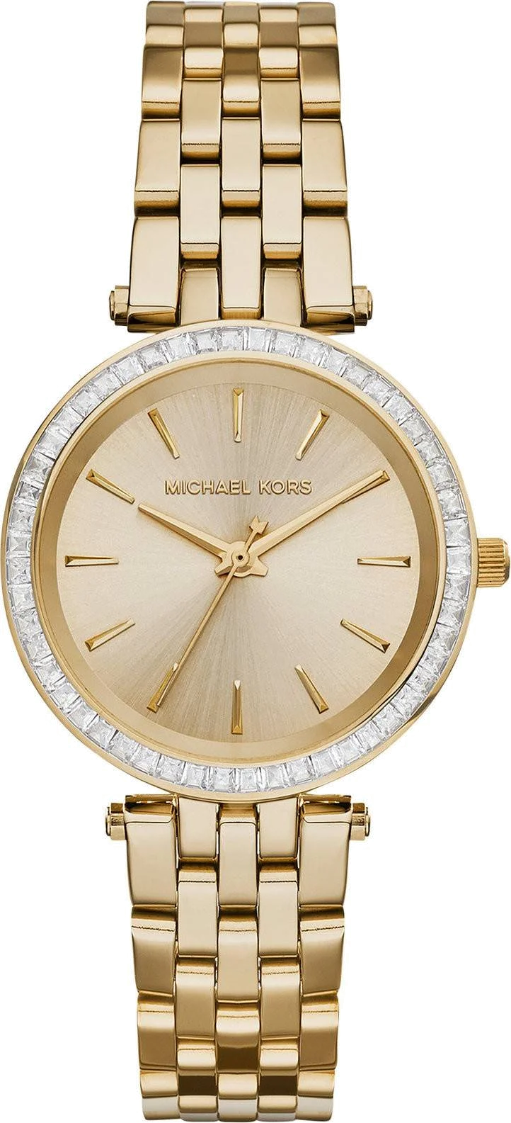 Montre Michael Kors Darci MK3365 pour Femme, Cadran Doré 33mm en Acier Doré