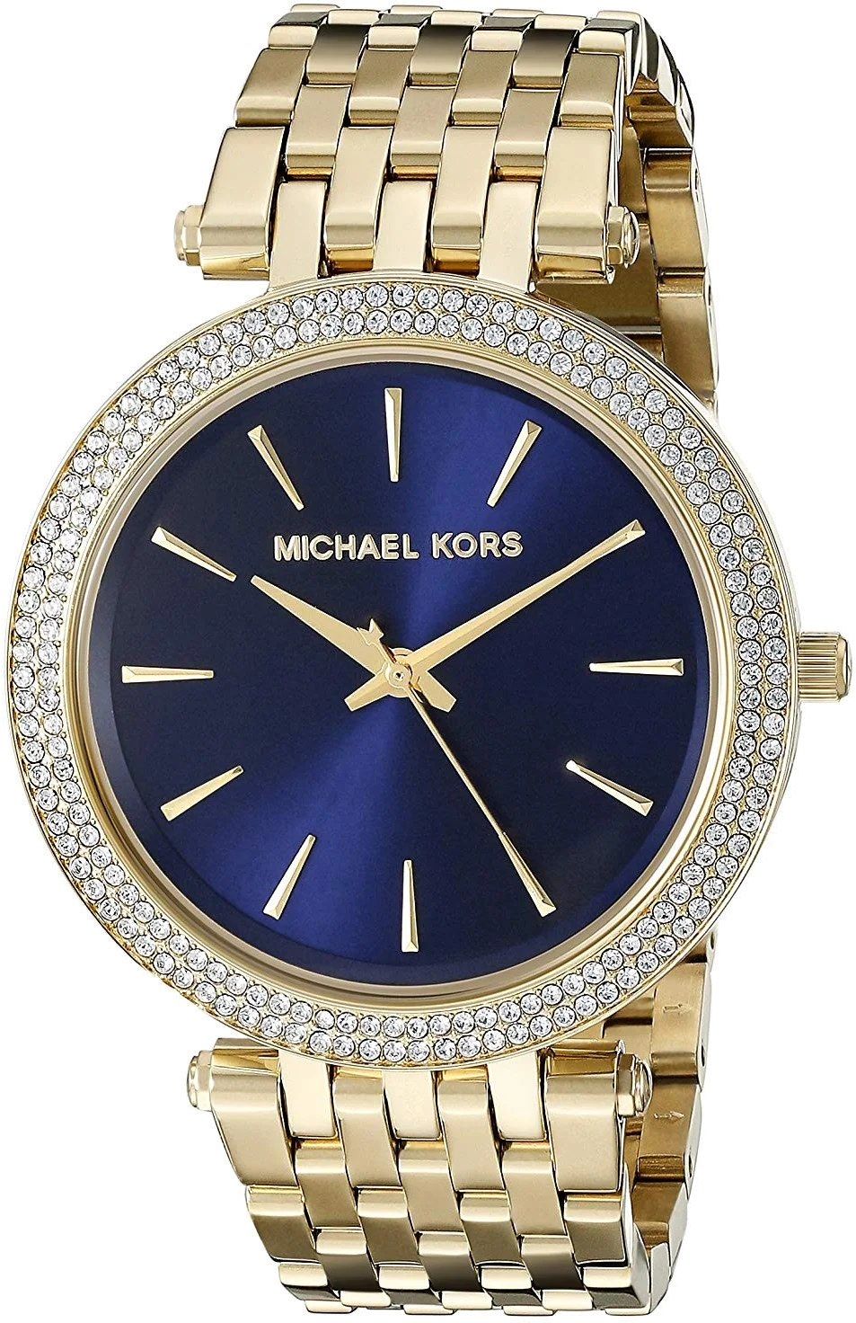 Montre Femme Michael Kors MK3406 - Boîtier Or Acier & Cadran Bleu Nuit