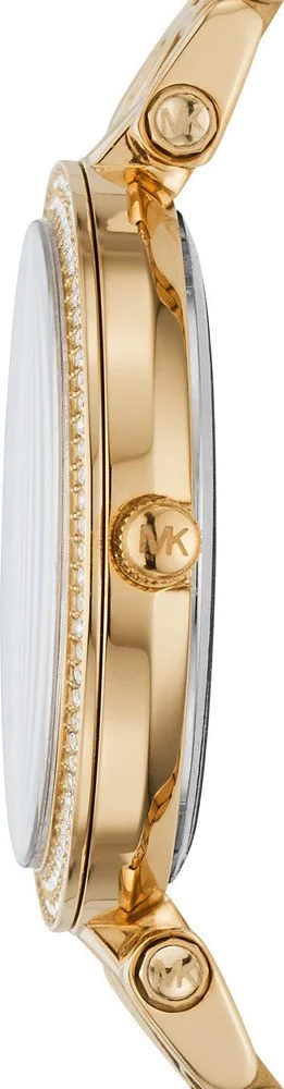 Montre Femme Michael Kors Darci MK3408 - Boîtier Acier Doré, Cadran Bronze, Bracelet Acier vue 2