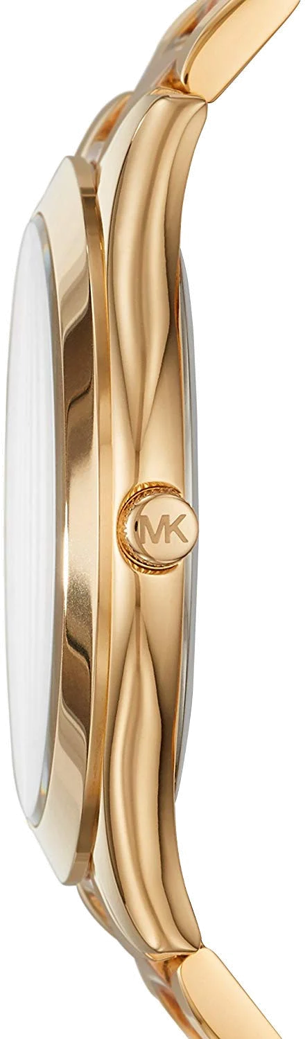 Montre Femme Michael Kors Runway MK3493 en Or Rose vue 2
