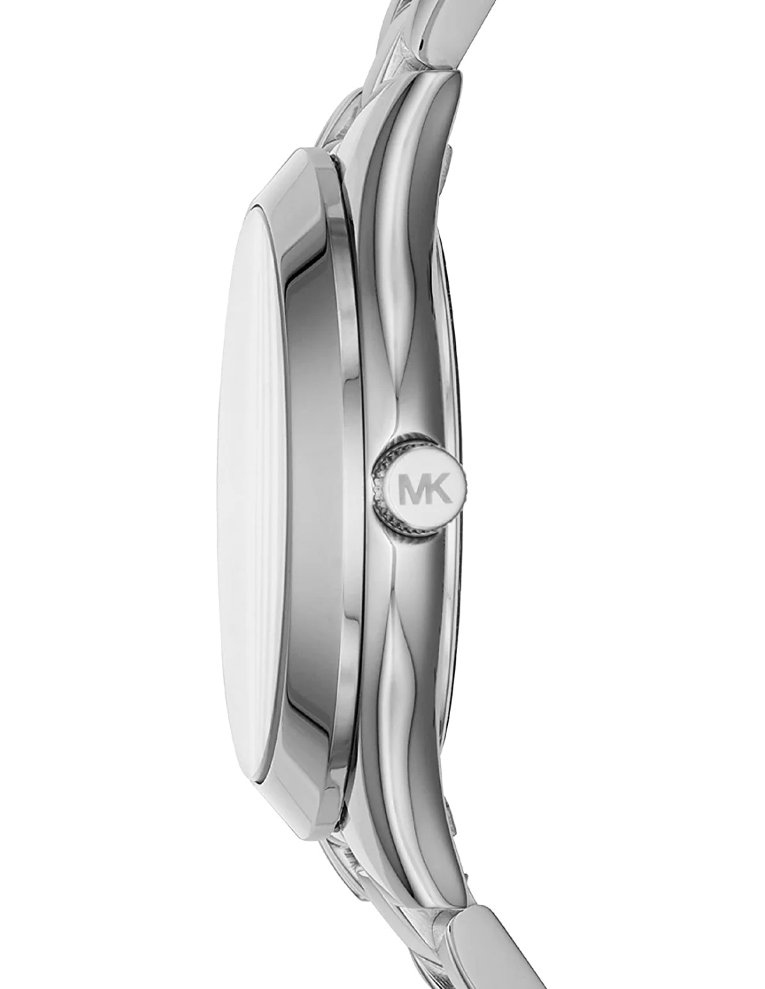 Montre Femme Michael Kors MK3548 Runway - Boîtier et Bracelet Acier Argenté 38mm vue 3