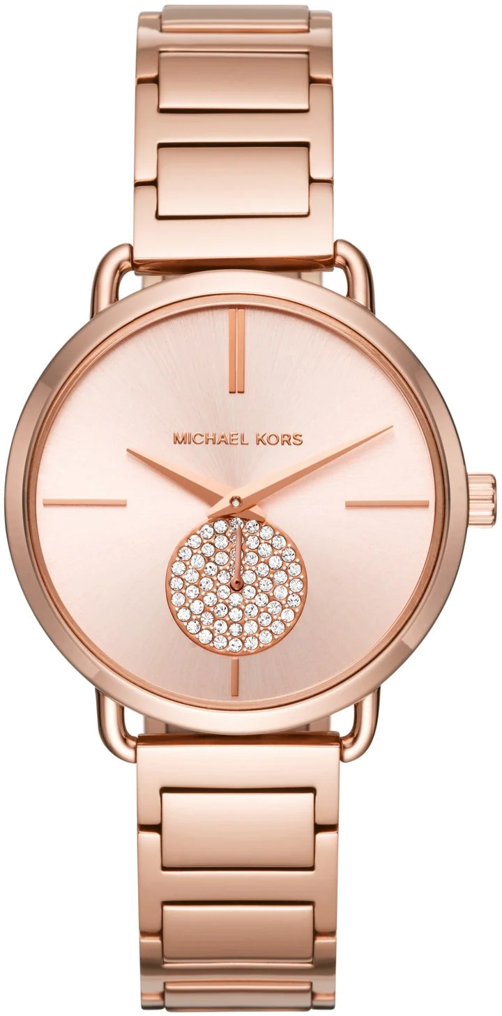 Montre Femme Michael Kors Portia MK3640 en Acier Or Rose