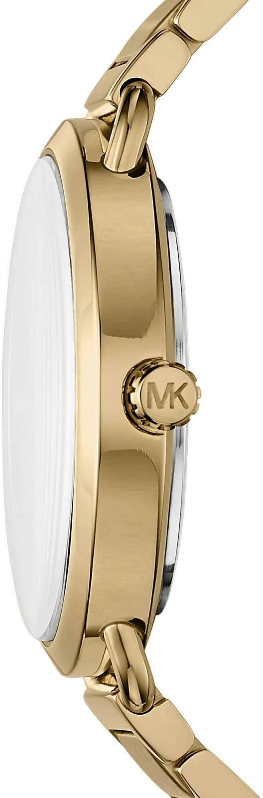 Montre Michael Kors Portia MK3788 pour Femme - Boîtier or et cadran noir vue 2