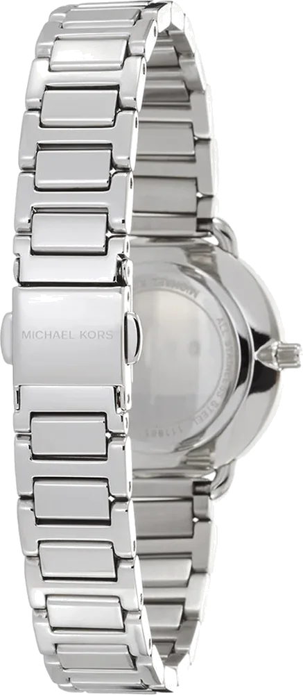 Montre Femme Michael Kors Portia MK3837 en acier inoxydable argenté vue 3