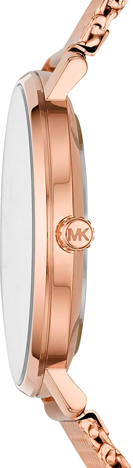 Montre Michael Kors MK4340 pour Femme, Boîtier et Maille Milanaise en Acier Or Rose vue 2