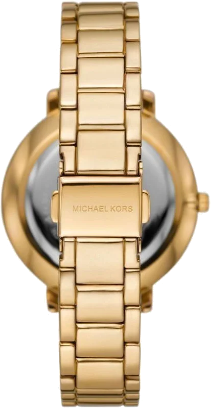 Montre Michael Kors Pyper MK4593 pour Femme - Cadran Noir et Bracelet Acier Doré vue 2