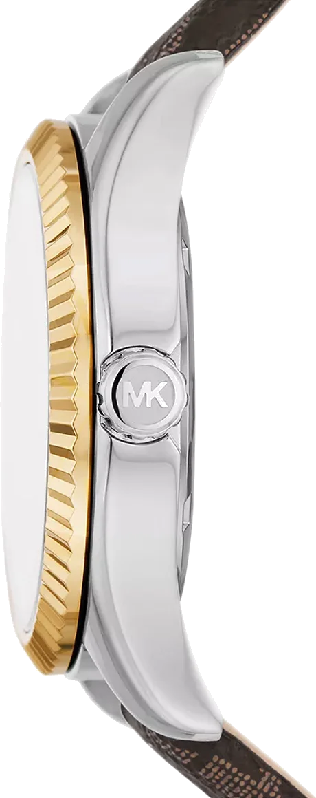 Montre Femme Michael Kors MK4745 Lexington - Cadran Nacré & Bracelet Acier Bicolore vue 4