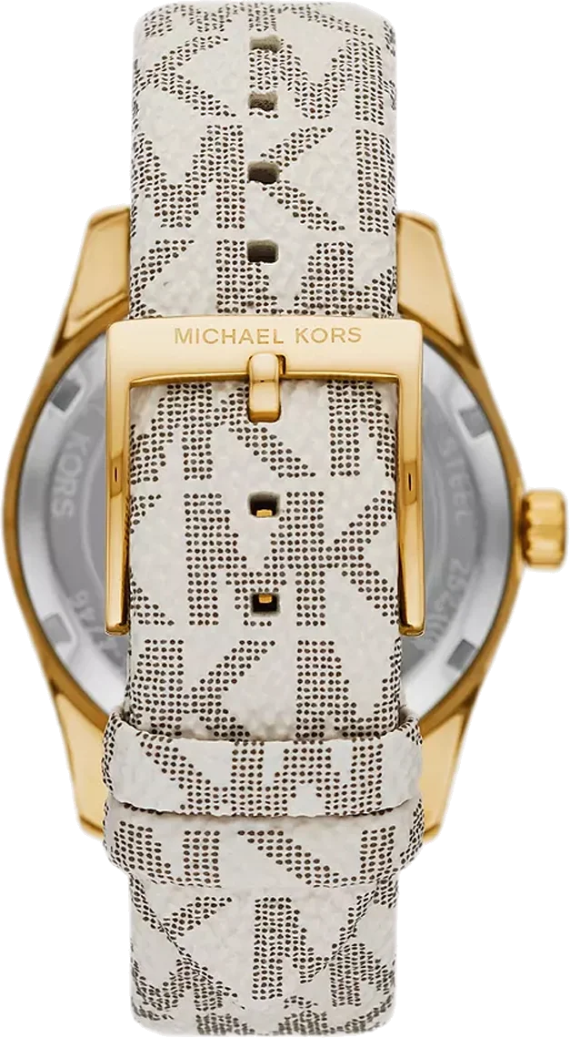 Montre Femme Michael Kors Lexington MK4746 Cadran Blanc Bracelet Blanc vue 2