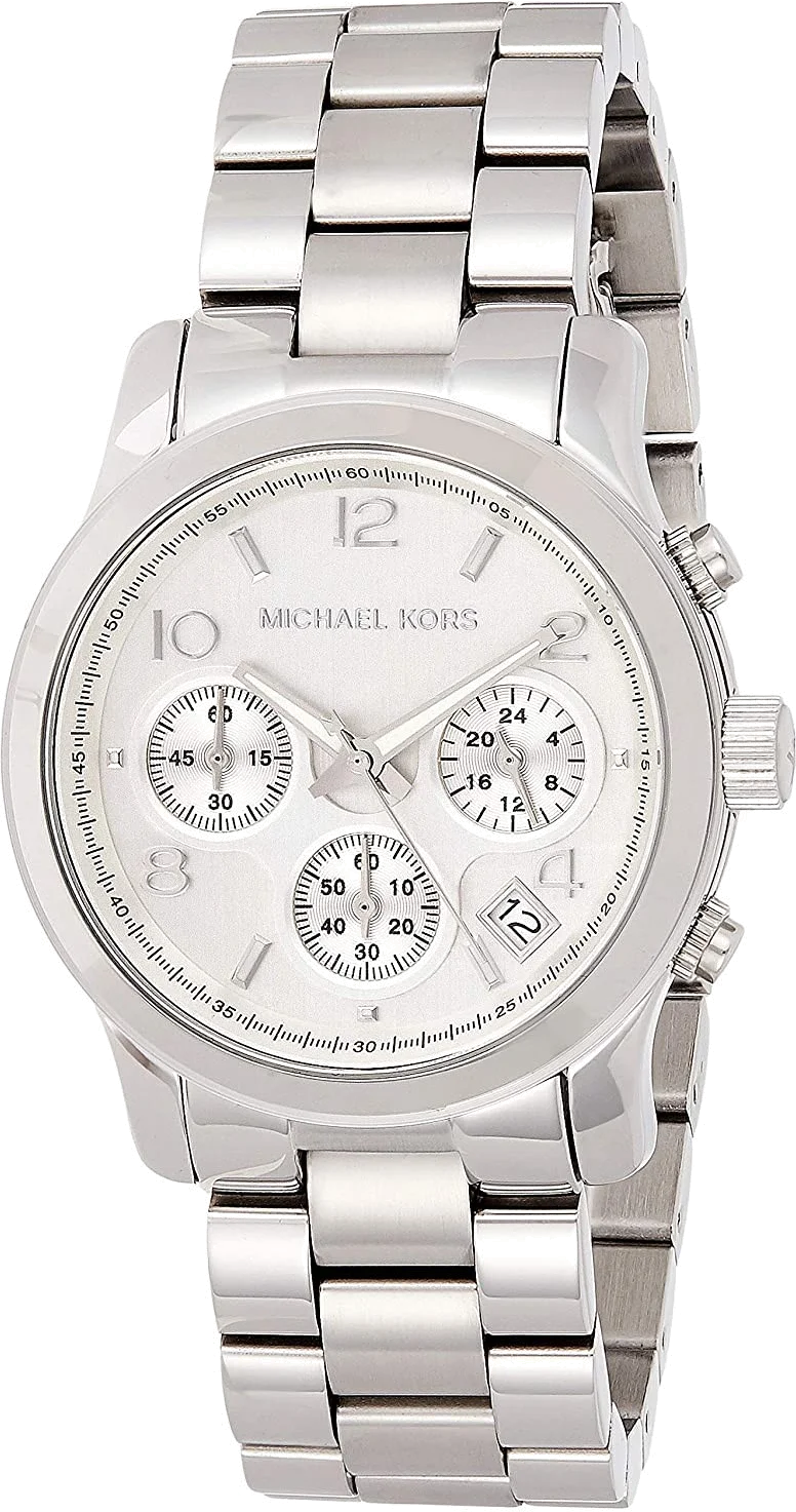 Montre Michael Kors Runway MK5076 argentée - Unisexe