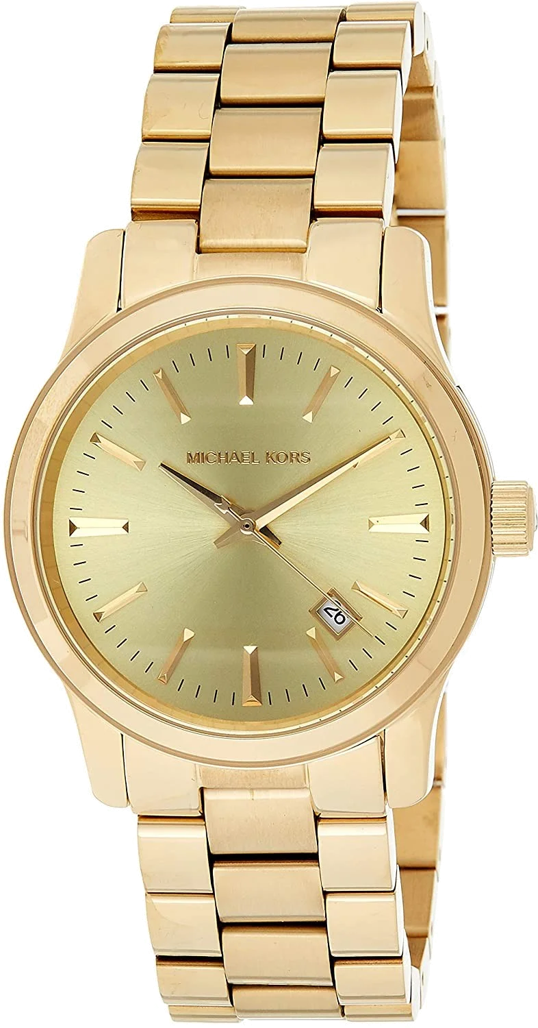 Montre Femme Michael Kors Runway MK5160 en or et acier