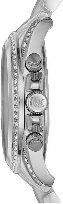 Montre Femme Michael Kors MK5165 Acier Argenté avec Cadran Guilloché et Cristaux vue 2