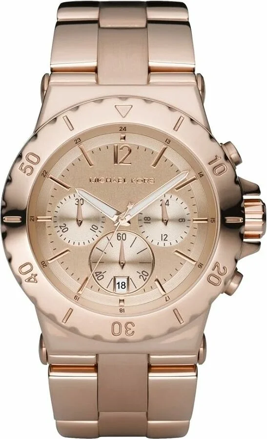 Montre Femme Michael Kors Dylan MK5314 en Acier Or Rose - 44mm