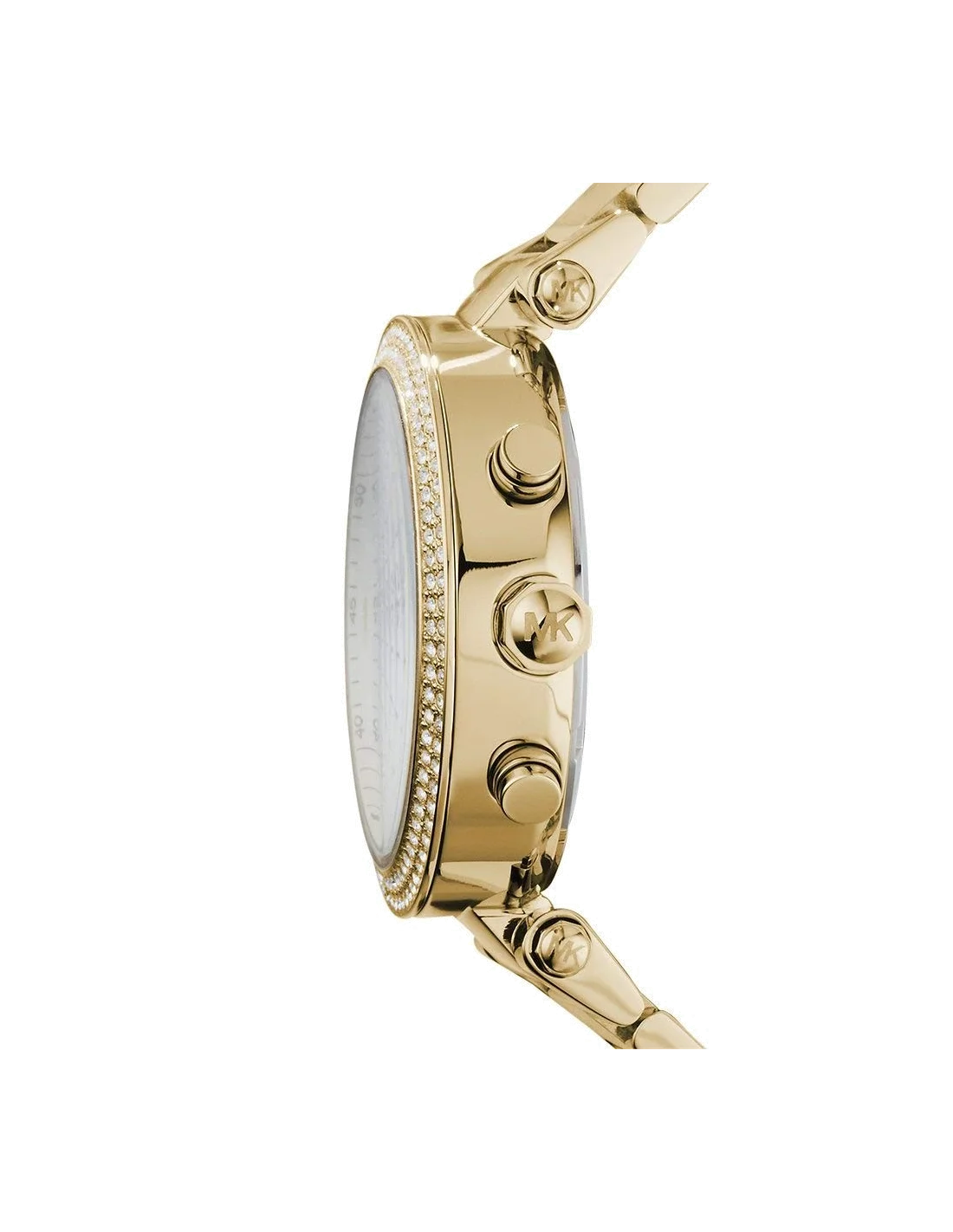 Montre Femme Michael Kors MK5354 Parker - Boîtier et Bracelet Acier Doré, Cadran à Cristaux Swarovski vue 2