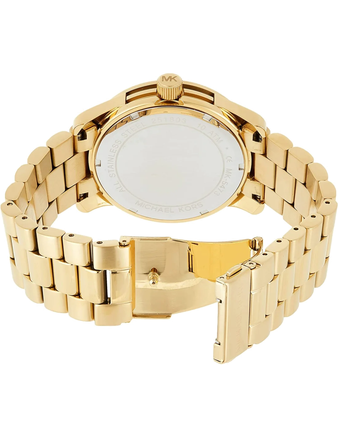 Montre Femme Michael Kors MK5473 en Acier Inoxydable Doré vue 4