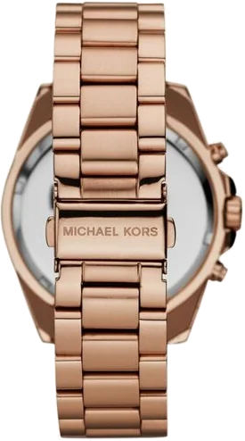 Montre Femme Michael Kors Bradshaw MK5503 Acier Or Rose - Chronographe vue 3