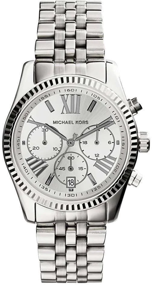 Montre Femme Michael Kors MK5555 Chronographe Acier Argenté