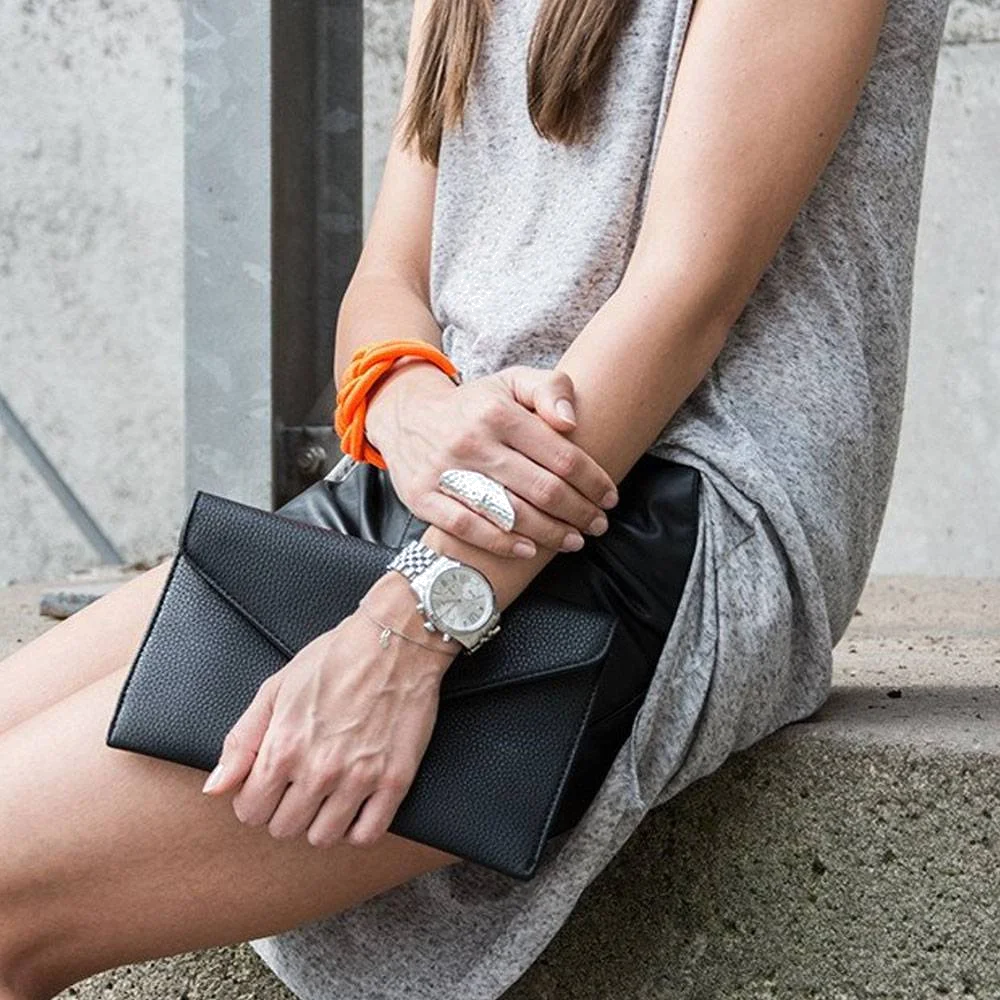 Montre Femme Michael Kors MK5555 Chronographe Acier Argenté vue 5