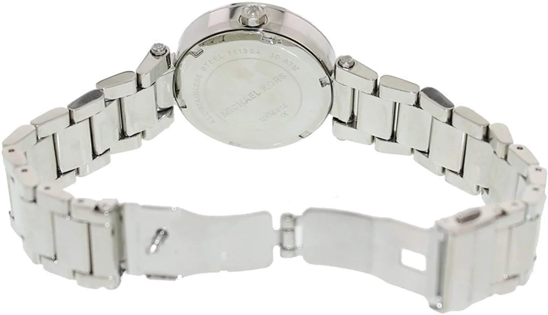 Montre Femme Michael Kors Parker Mini MK5615 en acier inoxydable argenté vue 3