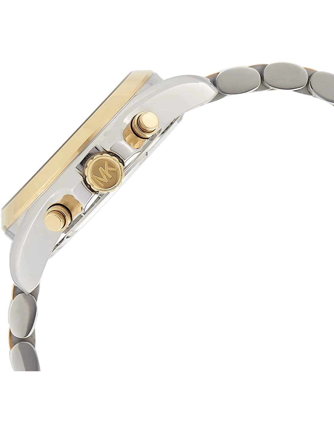 Montre Femme Michael Kors MK5627 Bradshaw Bicolore Argent et Or vue 2