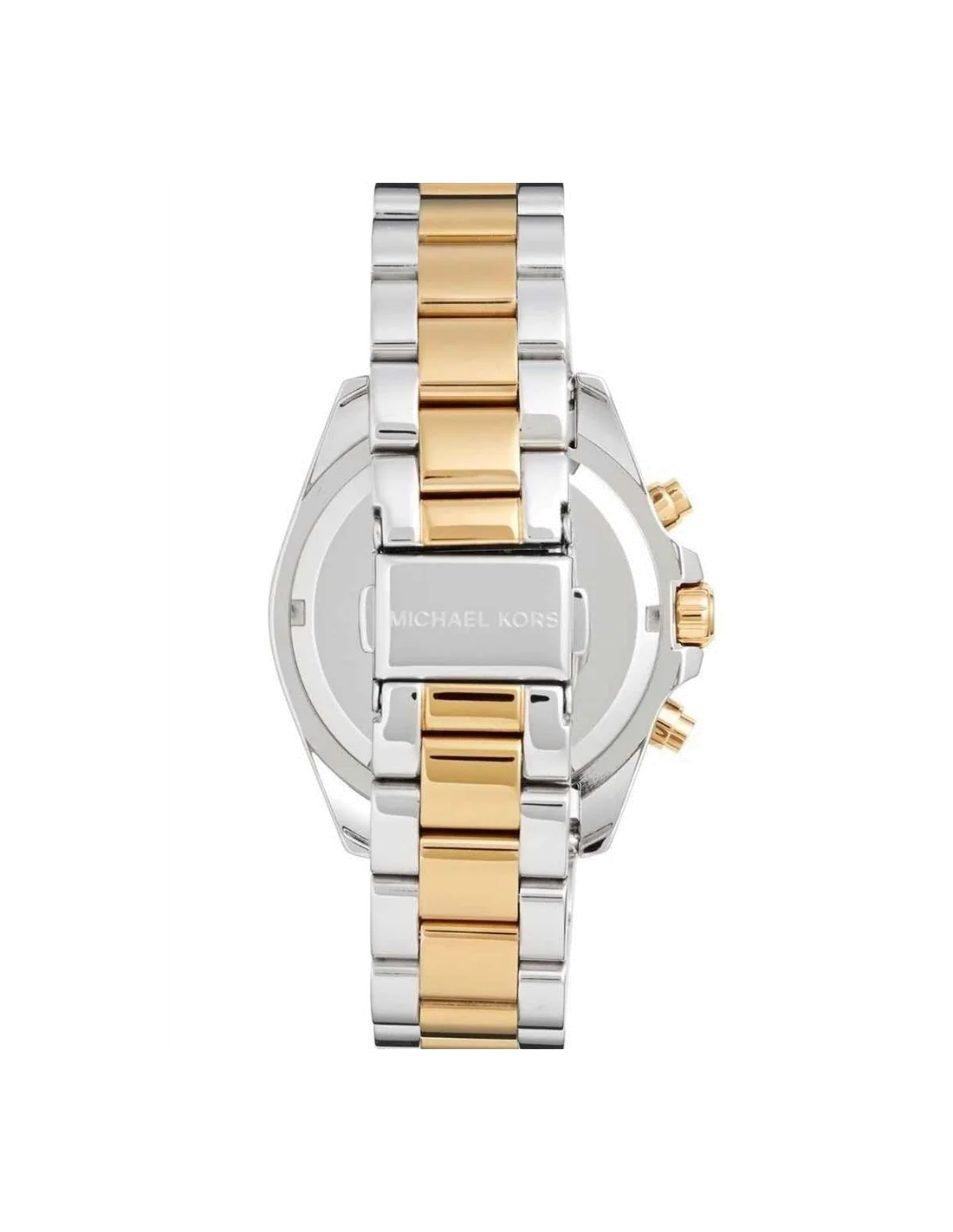 Montre Femme Michael Kors MK5627 Bradshaw Bicolore Argent et Or vue 3