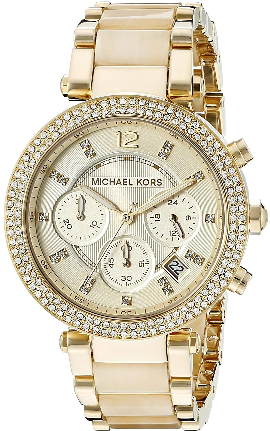 Montre Michael Kors MK5632 Femme - Cadran et Bracelet Mixte Or