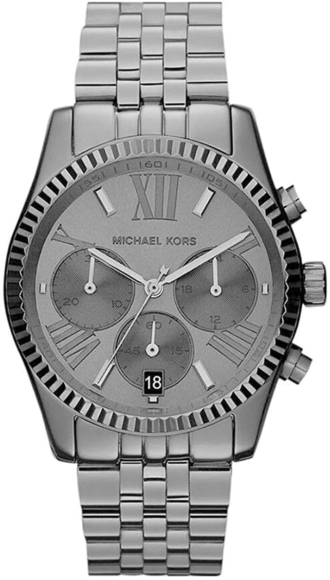 Montre Femme Michael Kors MK5709 - Chronographe en acier anthracite