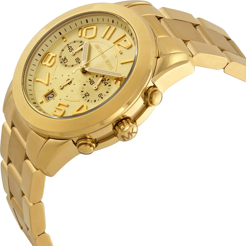 Montre Femme Michael Kors MK5726 Mercer en Acier Doré - Cadran Beige