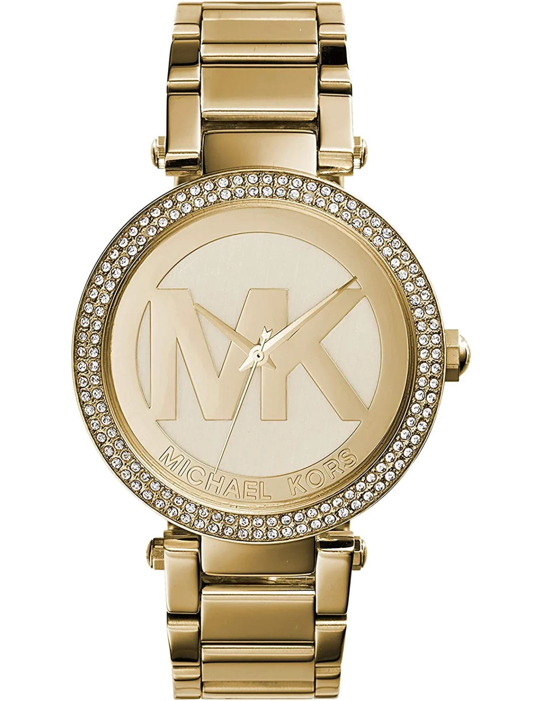 Montre Femme Michael Kors MK5784 Parker Chronographe Acier Doré Cristaux
