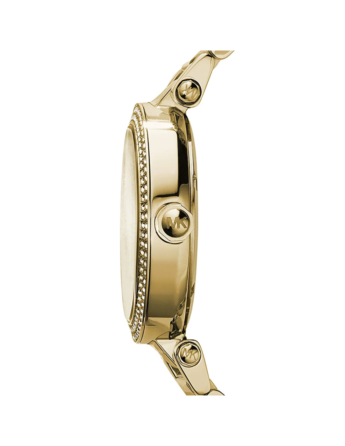 Montre Femme Michael Kors MK5784 Parker Chronographe Acier Doré Cristaux vue 2