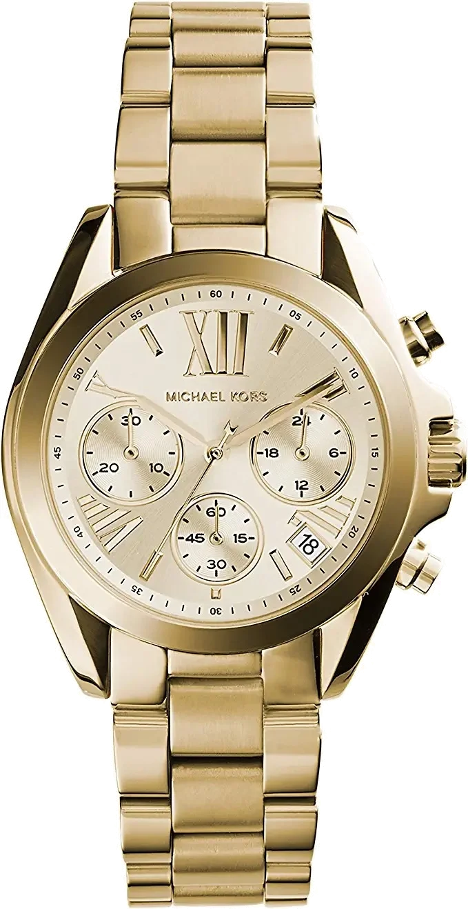 Montre Femme Michael Kors Bradshaw MK5798 en acier doré