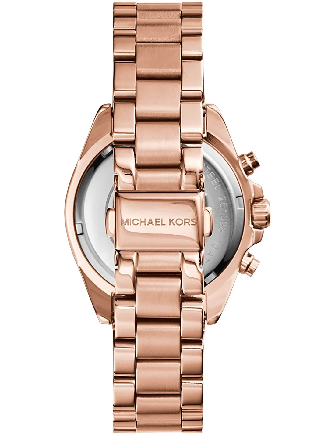 Montre Michael Kors Bradshaw MK5799 Femme en Acier Or Rose vue 3