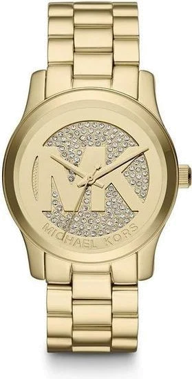 Montre Femme Michael Kors Runway MK5852 en acier doré