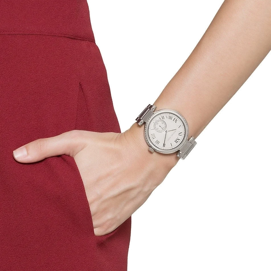 Montre Femme Michael Kors MK5866 Skylar en Acier Inoxydable Argent vue 3