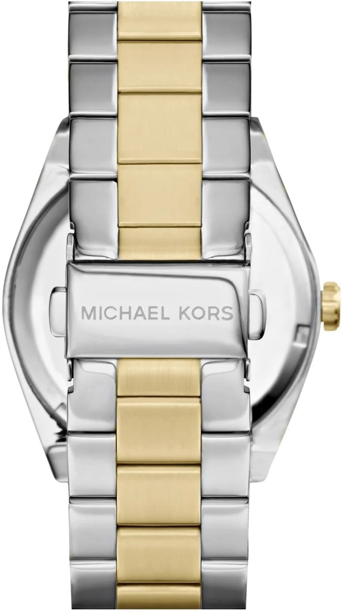 Montre Femme Michael Kors MK5893 Channing - Cadran Bleu Lapis & Bracelet Acier Bicolore vue 2