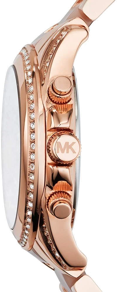 Montre Michael Kors MK5943 Blair Femme en Or Rose avec Bracelet Acier/Acétate vue 2